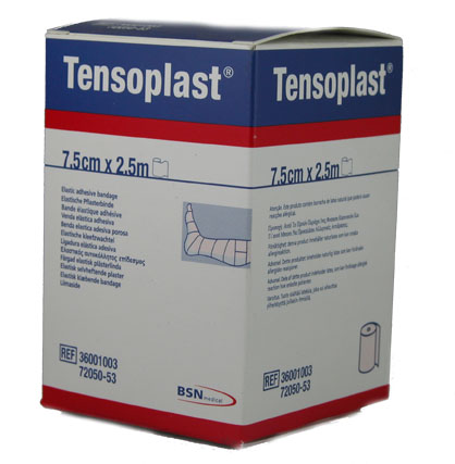 TensoplastElasticAdhesiveBandage75CmX25MRoll