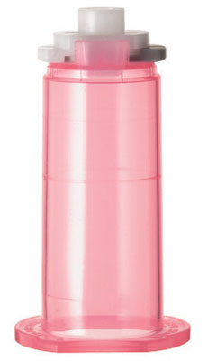 Terumo Quick Fit System Venosafe Holder. Pink. Box of 25