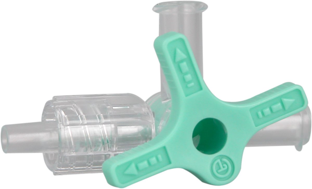 Terumo Terufusion 3-way Stopcock Luer Lock. Box of 50