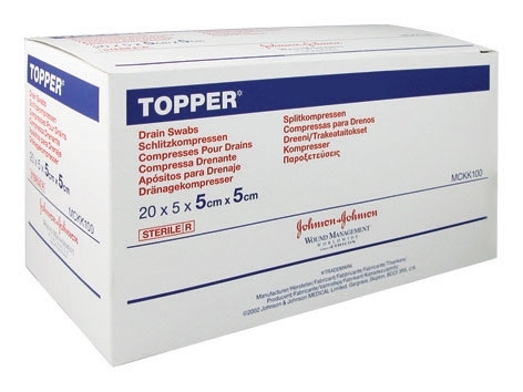 TopperDrainSpongeSterile10CmX10Cm50PacksOf2