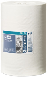 Tork Advanced Centrefeed Wiping Paper Mini Roll 1Ply 21.5cm x 120m M1 System. Carton of 11 Rolls
