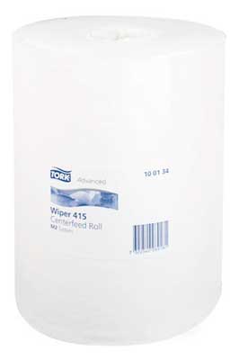 Tork Advanced Centrefeed Wiping Paper Roll 1ply 25cm x 275m M2 System. Carton of 6 Rolls