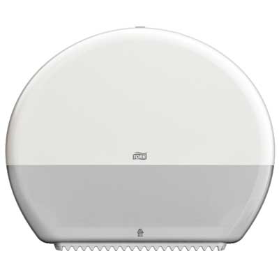 Tork Dispenser for Jumbo Toilet Roll (T1). White