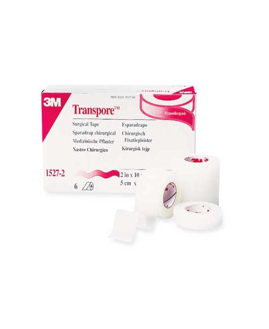 Transpore Clear Surgical Tape 75mm x 9.1m. Box of 4 