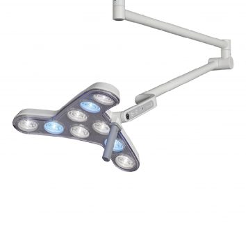 Triango 100-3 LED Surgical Light- Ceiling Model