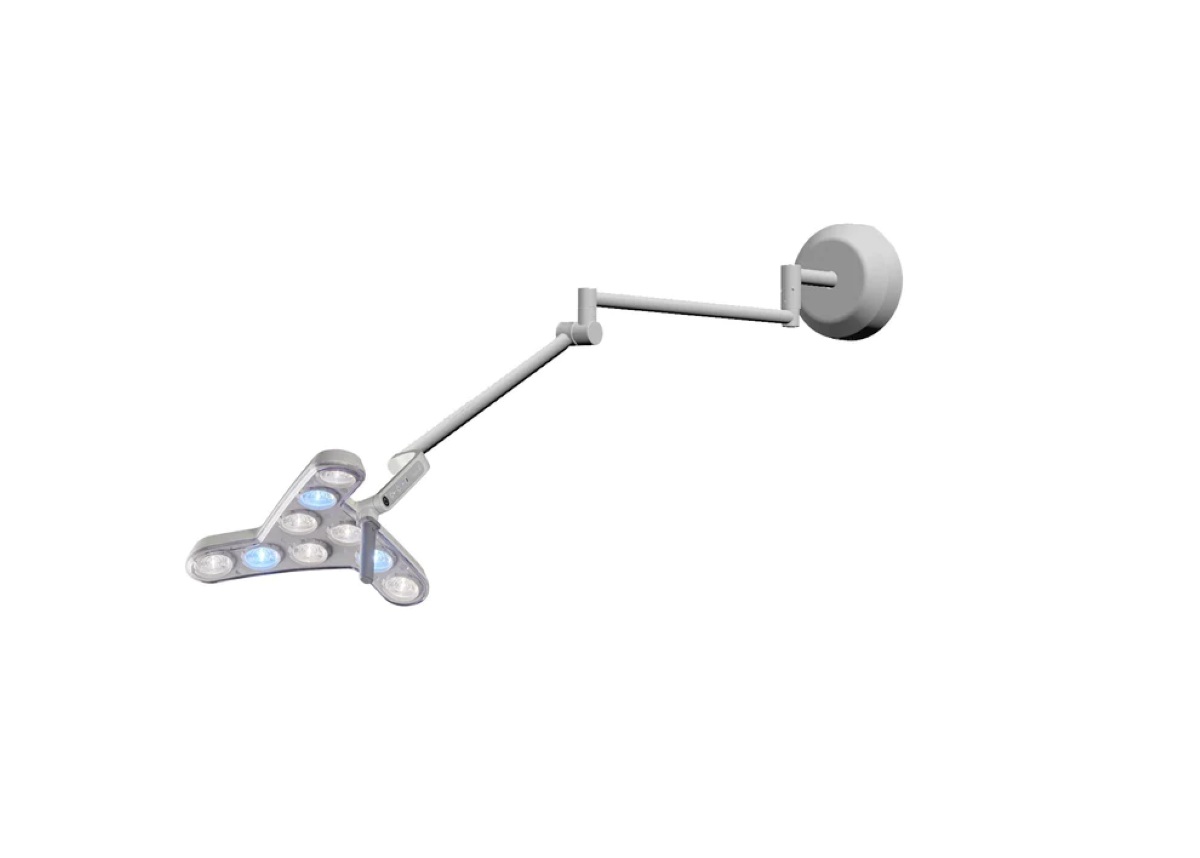 Triango 100-3 LED Surgical Light with Wall Mount