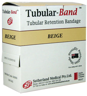 Tubular-Band Retention Bandage 17.5cm - Large Trunk 10m Beige