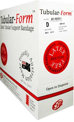 Tubular-Form Support Bandage Natural Size D - Large Limb 7.5cm x 10m