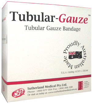 Tubular-Gauze Bandage Size 12 Bandage 2.5cm x 20m - Fingers