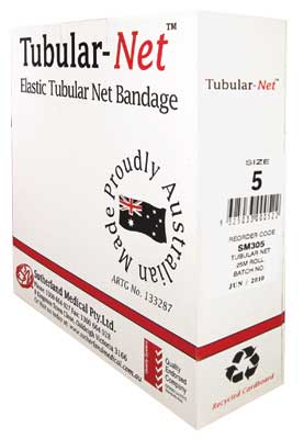 Tubular-Net Retention Bandage Size 5 4.4cm x 25m - Shoulder or head