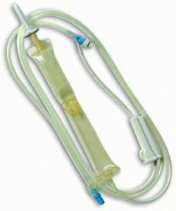 Tuta Blood/Solution Administration Set, Needle Free, Single Unit.