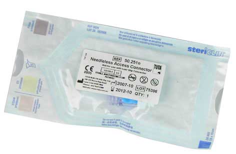 Tuta Injection Site Luer Slip/Luer Lock Adaptor for use with Needle Injection. Single Unit