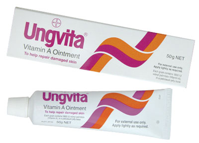 Ungvita Vitamin A Ointment 50g Tube