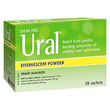 Ural Lemon Flavour Sachets 4g. Box of 28 