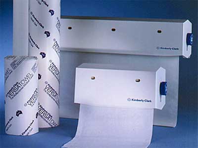 Versa Towel Perforated Paper Roll 24.5cm x 41.5cm - 100 Sheets per Roll. Carton of 16 Rolls