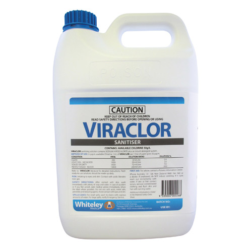 Virachlor Chlorine Sanitiser 5L