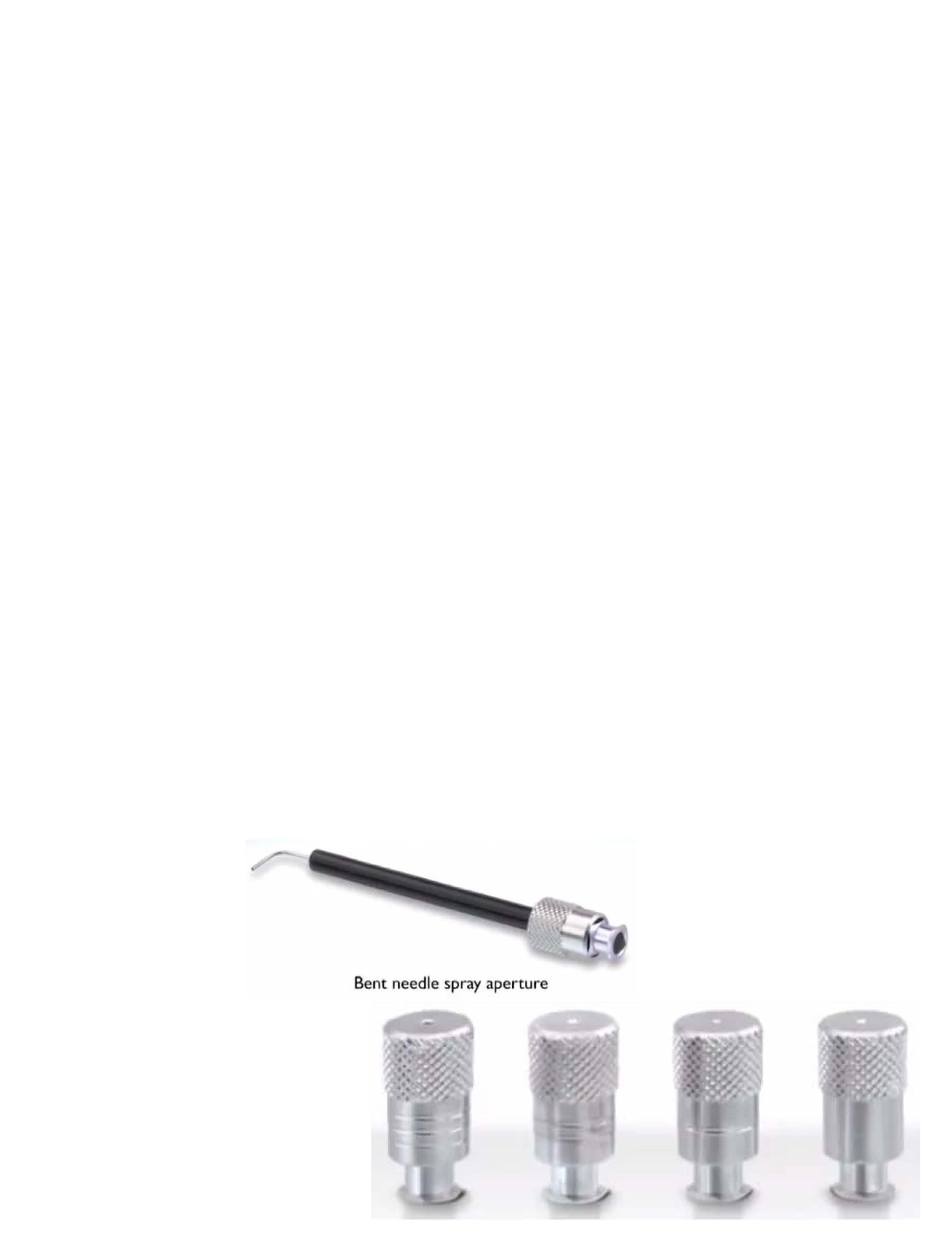 Wallach UltraFreeze Spray Tip Nozzle Kit- 4 Tips + 1 Bent Tip