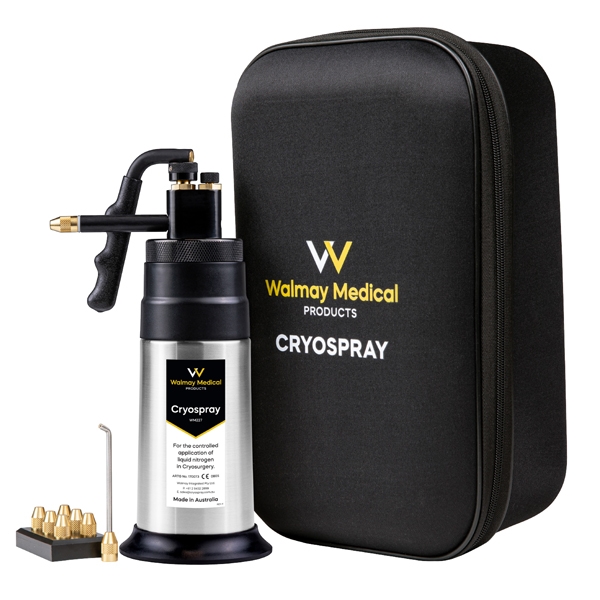 WalmayLiquidNitrogenCryosprayFlask300MlWithFiveProbeTips