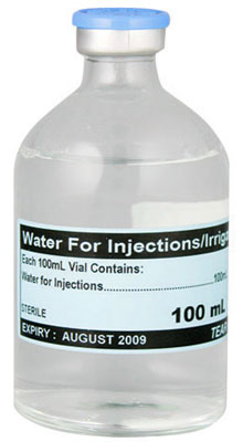 WaterForInjection10X100MlPlasticVial