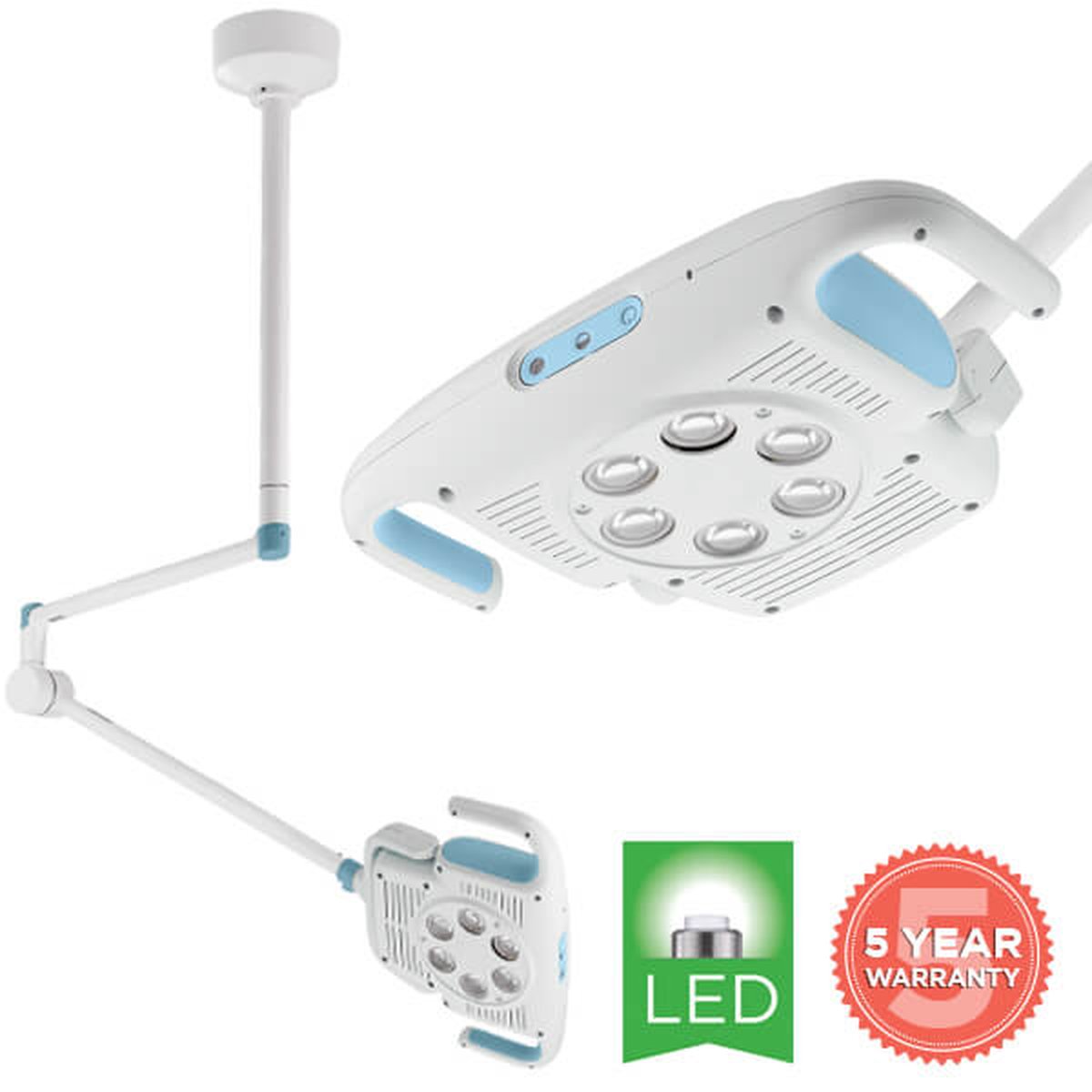 Welch Allyn GS900 Procedure Light with Ceiling Mount 