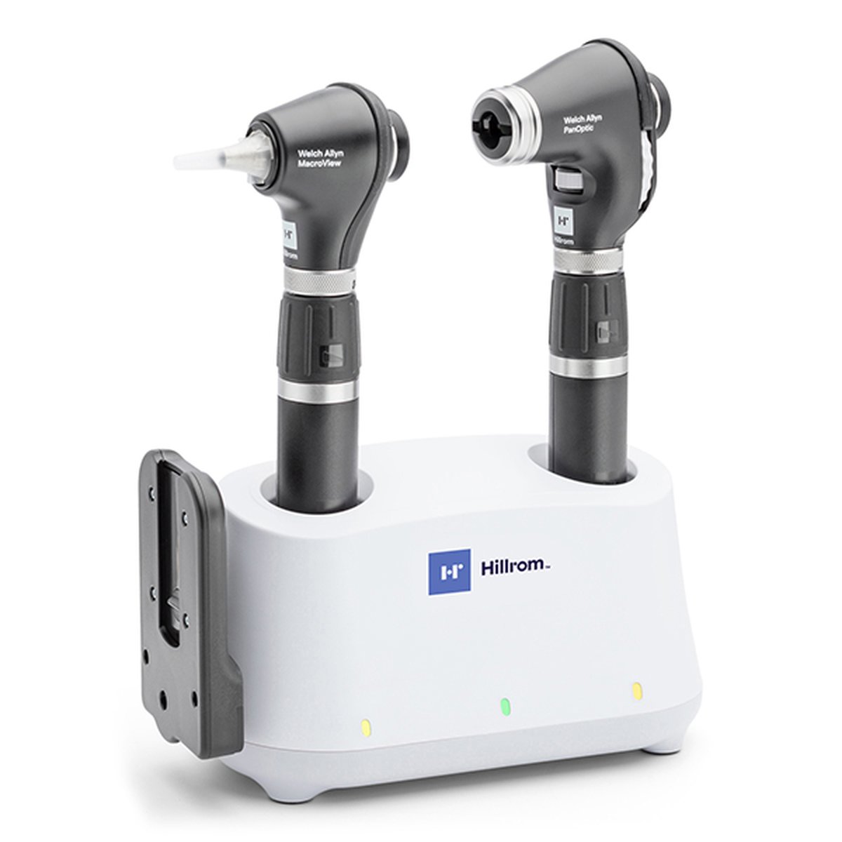 Welch Allyn LED Diagnostic Set with PanOptic Plus, MacroView Plus, Desk Charger, Two Li-ion Plus USB-C Handles & iExaminer Attachment