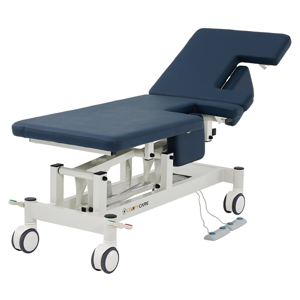 Pacific Medical 2 Section Cardiology Table with Cut-outs & Dual Motors