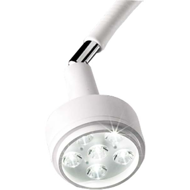 Pacific Medical PLM-2, 6 x 6W LED Examination Light White with Wall & Mobile Trolley Mounts Included