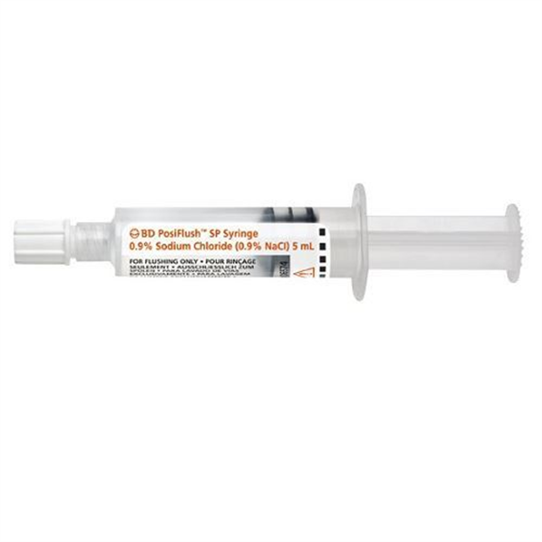 PosiFlush BD Prefilled Saline Syringe 30 x 5ml