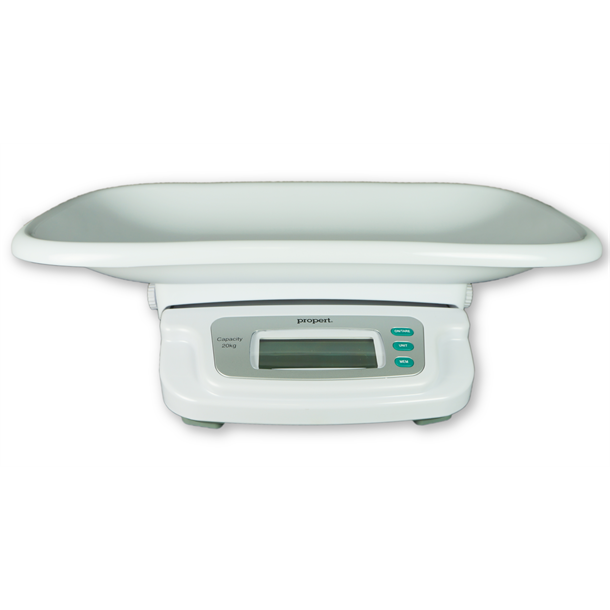 Propert Electronic Baby Scales with LCD Display and 20kg Capacity
