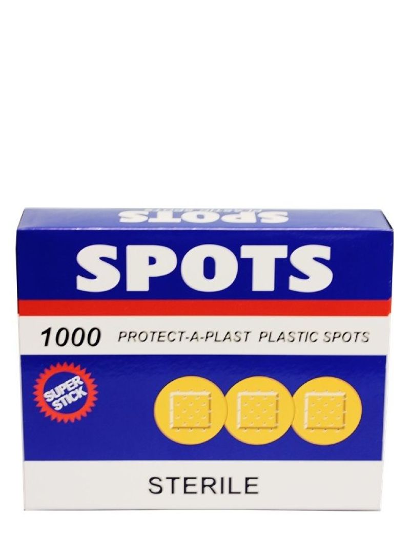 Protect-A-Plast Plastic Spots Pack of 1000