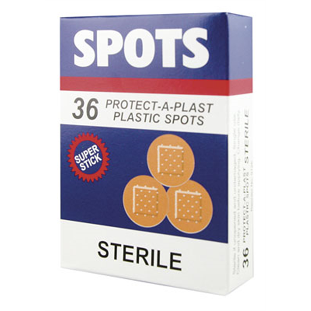 Protect-A-Plast Plastic Spots Pack of 100