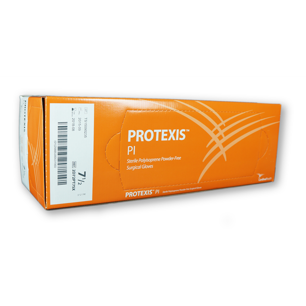 Protexis PI Non-Latex Gloves Sz 6.0 Sterile Powder-free. 50 Pairs/ Box