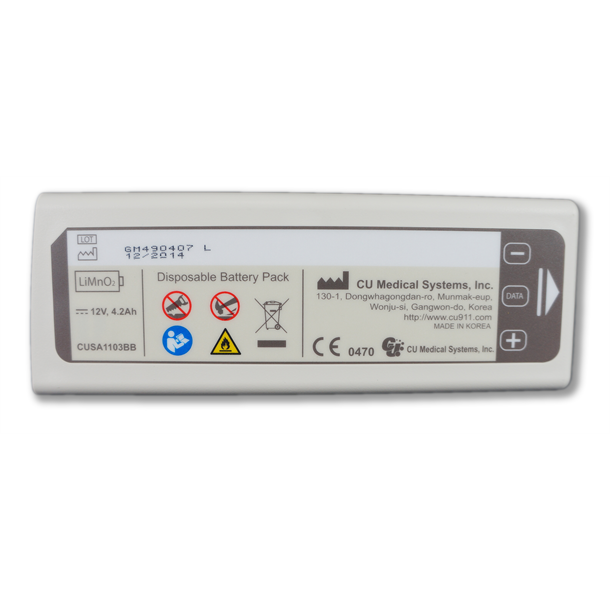 Replacement Disposable Long Life Battery to suit Paramedic CU-SP1 iPAD