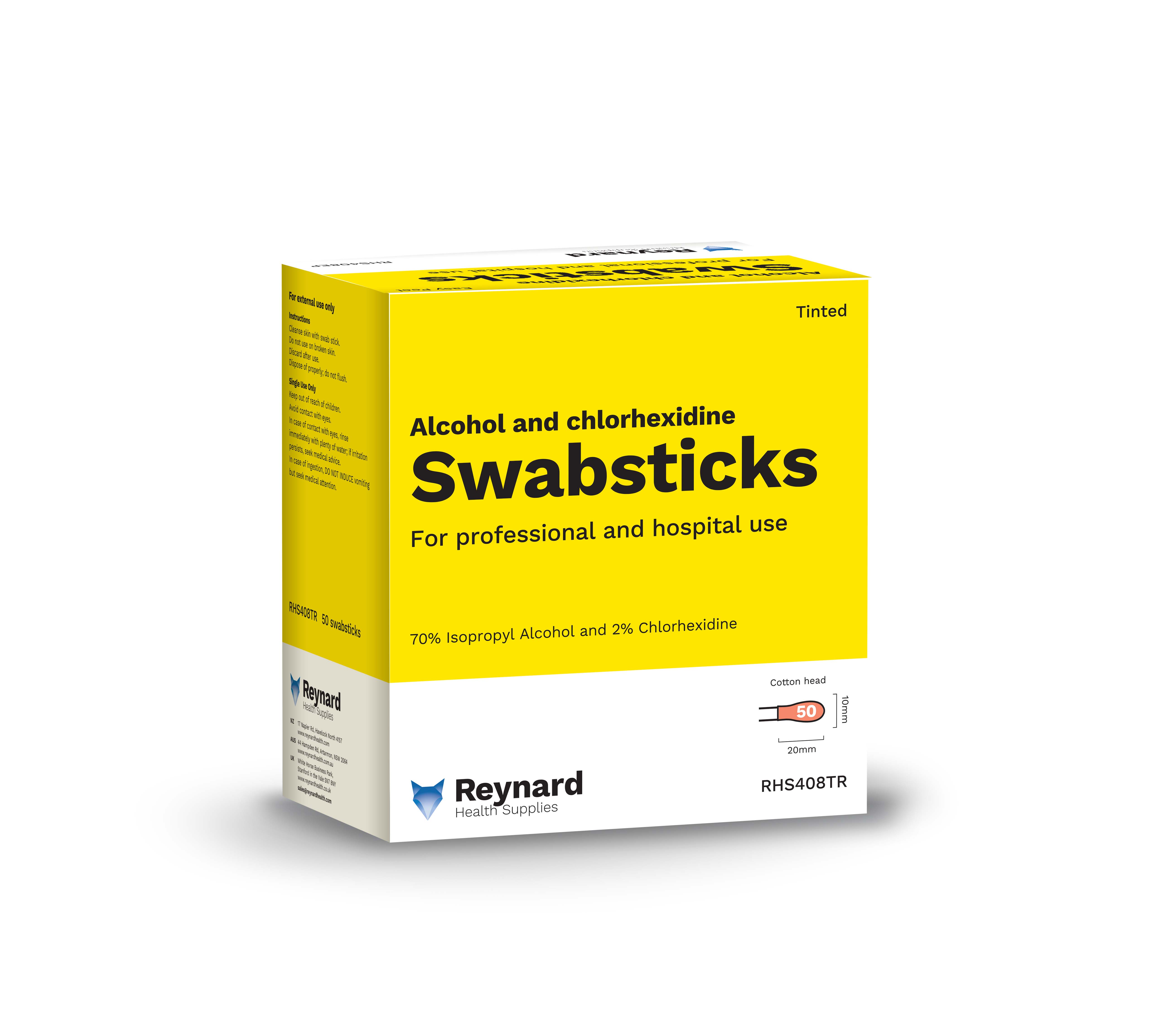 Reynard Alcohol  & Chlor. Swabstick