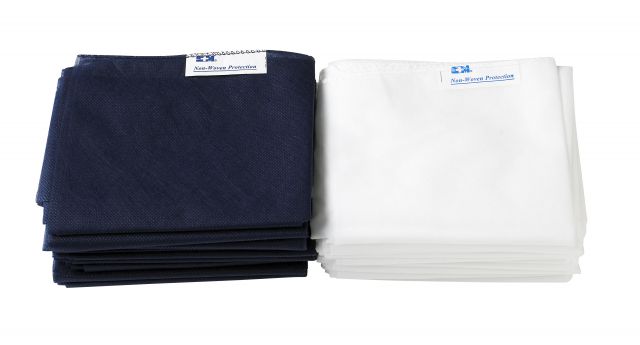S+M Disposable Pillow Sleeves Blue 40cm x 70cm. Carton of 200 