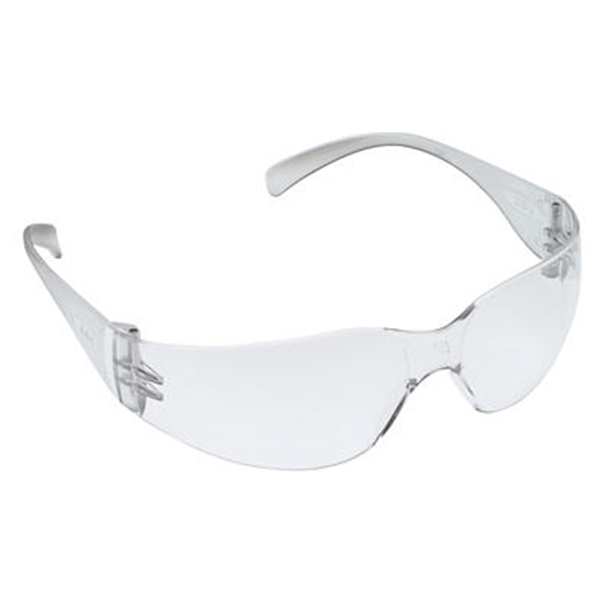 Safety Glasses Clear Frame/Clear Lens, Reusable (AS-NZS 1337:1 Compliant) 