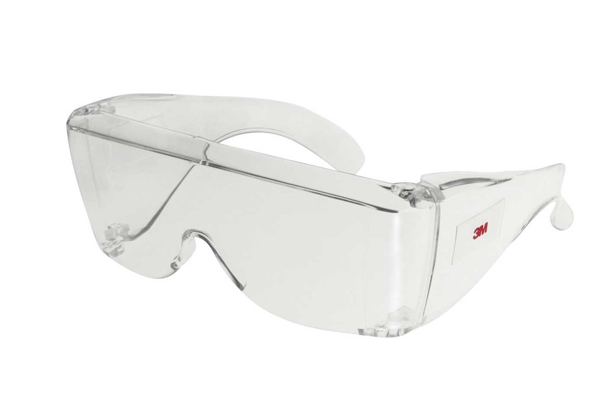 Safety Overglasses with Clear Lens & Side Protection