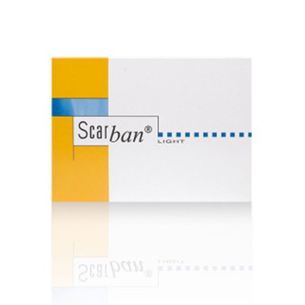 Scarban Light Silicone Sheet 4's 10cm x 15cm (Low Profile 0.7mm) Box of 4