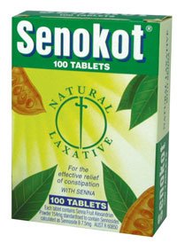 Senokot Tablets. Pack of 100