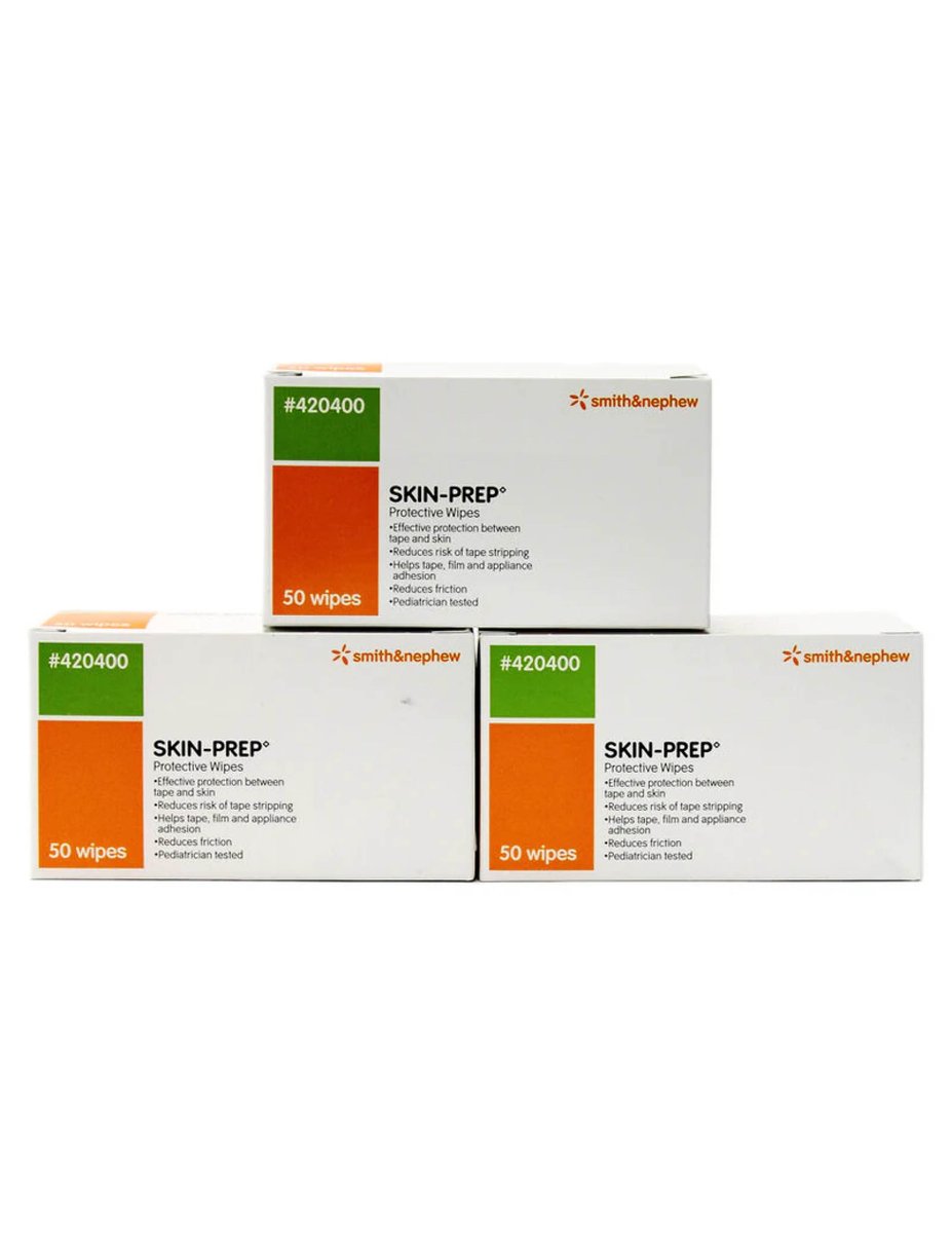 Skin Prep Protective Barrier Wipes. Box of 50