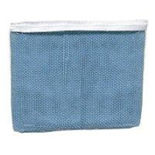 Sleep Comfort 240gsm Cotton Cellular Single Bed Hospital Blanket - Blue 160cm x 225cm