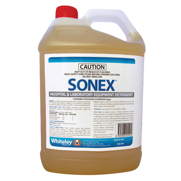 Sonex Alkaline Detergent 5L. Carton of 2