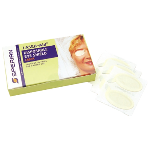 Sperian LASER-Aid Disposable Laser Eye Shields. Box of 24 