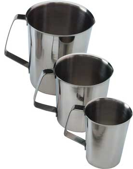 Stainless Steel 1L Graduated Jug