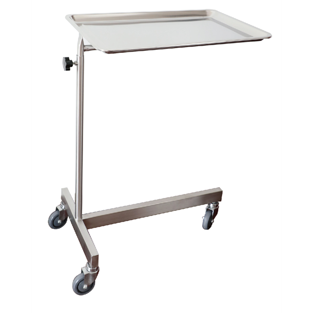 Stainless Steel Mayo Mobile Instrument Table