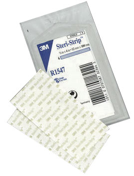 Steri-Strip Reinforced 12mm x 100mm. 50 Packets of 6 - Blue Pack