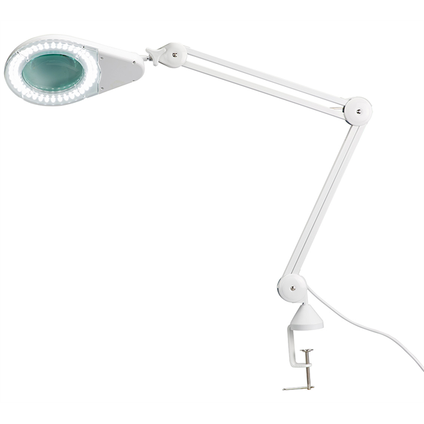 Superlux Magnifying Light with a 22 watt Circular Fluorescent Tube and Table Clamp or Wall Bracket