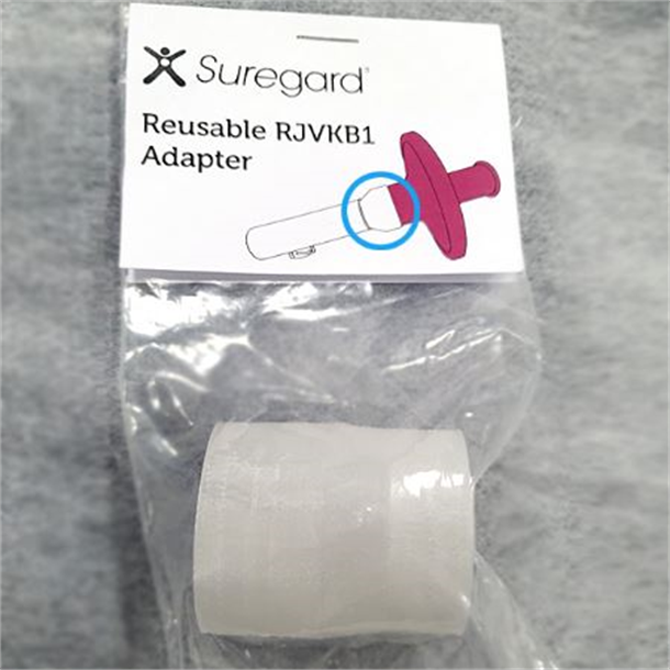 Suregard Re-Use Adaptor for Pink Bacterial Filter Mouthpiece & 703418/703419 Spiro.Mouthpiece