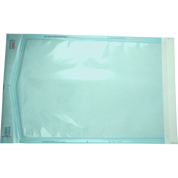 SURGI+Seal Extra Autoclave Pouch 250mm x 370mm. Box of 200