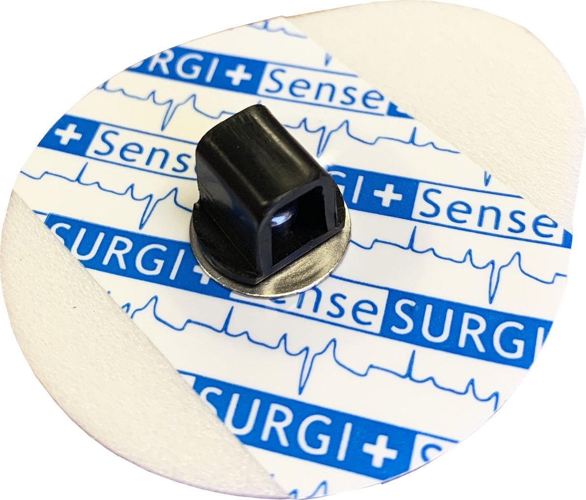  SURGI+Sense Foam ECG Electrode with 4mm Patient Lead Socket 38mm x 42mm. Pack of 40